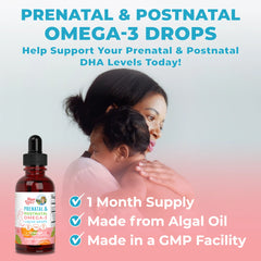 Prenatal & Postnatal Omega-3 Liquid Drops