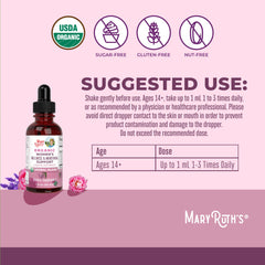 Organic Women's Wellness & Menstrual Support Liquid Drops